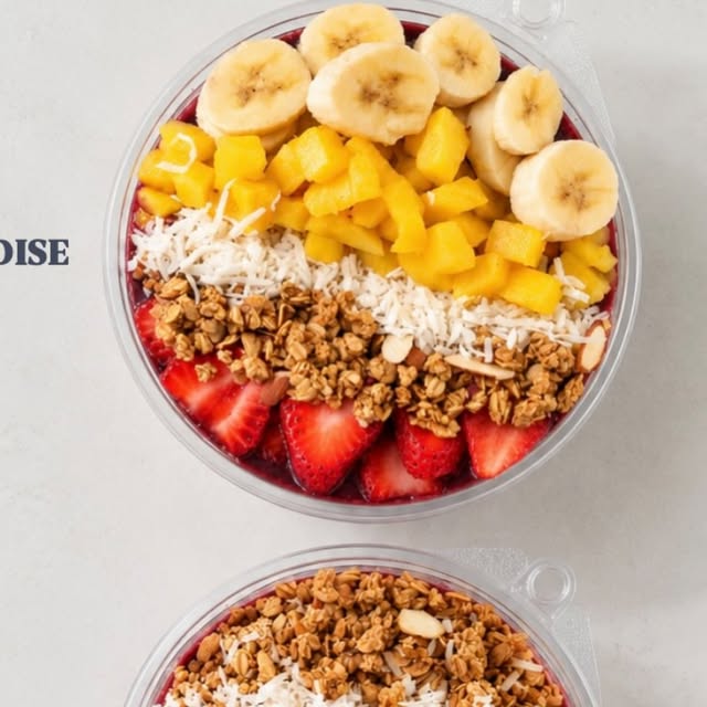 Açaí bowl from Heavenli Coffee n’ Scoops